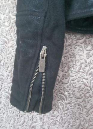 М'якесенька замшева курточка на дівчинку,вік 11-12 років5 фото