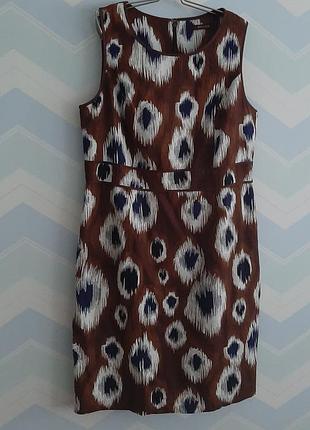 Льняное платье george