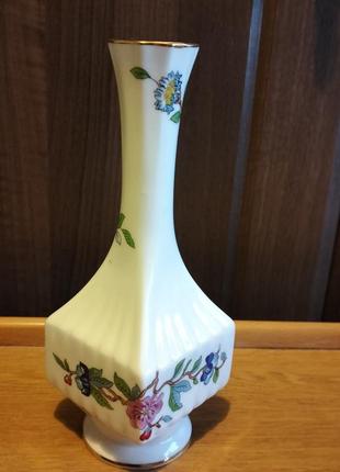 Колекційна фарфорова ваза цікавої форми , aynsley2 фото