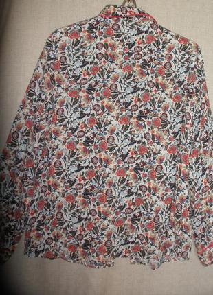 Яркая веселенькая свободная расслабленная  блузка блуза cotswold collections из вискозы2 фото
