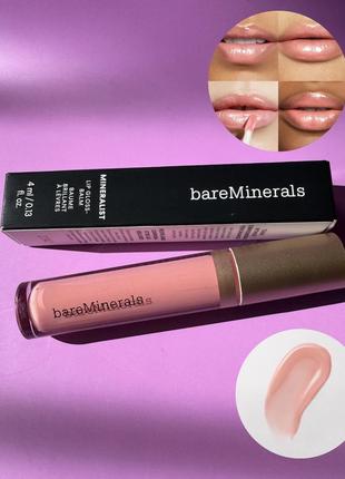 Блиск  бальзам для губ bare minerals mineralist lip gloss balm