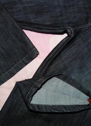 Джинсы темно синие dml jeans 38-40/30-32 великобритания9 фото