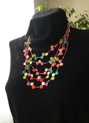 Украшение  бусы на шею east