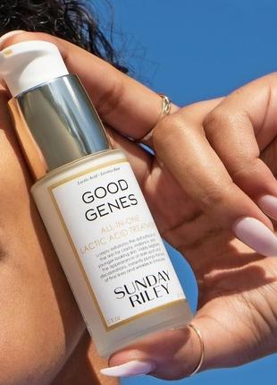 Антивікова сироватка від пігментації sunday riley good genes glycolic acid treatment9 фото