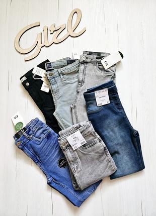 Джинси жіночі ovs, 170см, джинси чорні для дівчинки-підлітка, s-m7 фото