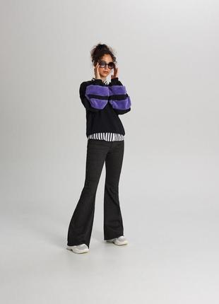 Оригінальна кофта з хутром