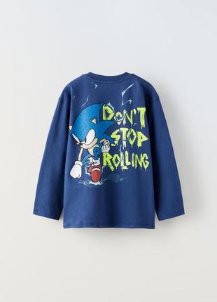 Реглан zara sonic sega