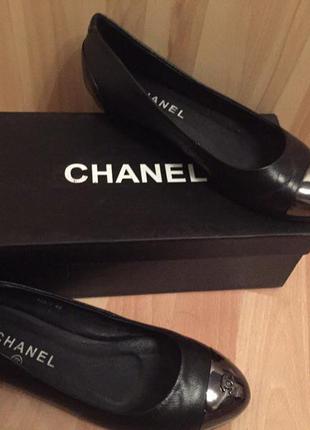 Лодочки chanel2 фото