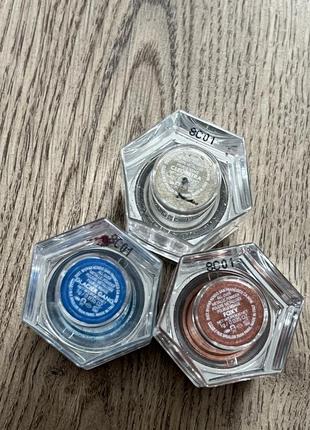 Набір розсипчастих глітерів fenty beauty avalanche all-over metallic powder set5 фото