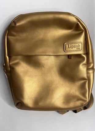 Золотавий рюкзак lipault1 фото