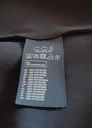 Модная бомбовая блузка черного цвета cos, 💯 оригинал, молниеносная отправка 🚀⚡8 фото