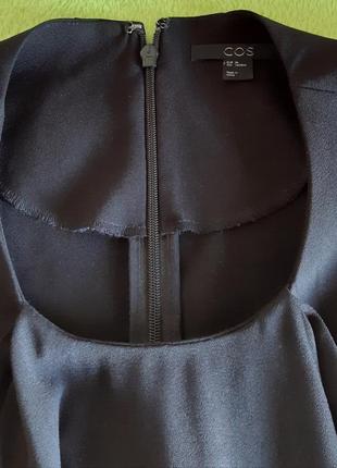 Модная бомбовая блузка черного цвета cos, 💯 оригинал, молниеносная отправка 🚀⚡6 фото