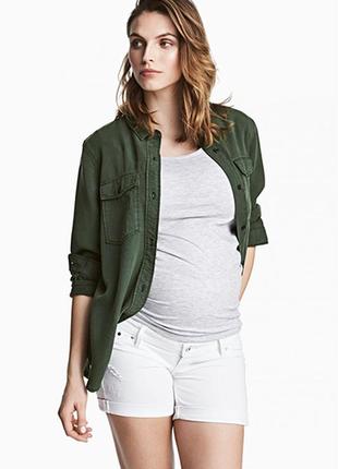 Оригинальные джинсовые шорты «мама» от бренда h&m разм. 40