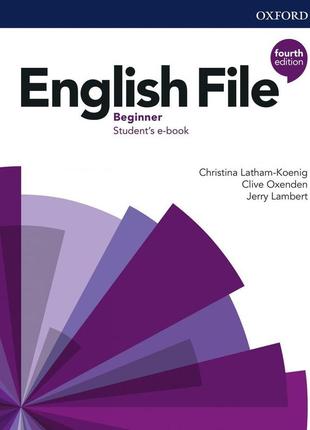 English file beginner student's book (книга) 4-ed