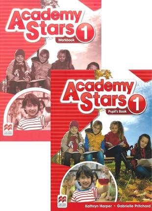 Academy stars 1 комплект pupil's book + workbook (книга і робочий зошит)1 фото