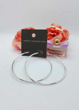 🎪🍉 классические серьги-кольца от french connection с сайта asos6 фото