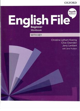 English file beginner workbook (робочий зошит) 4-ed