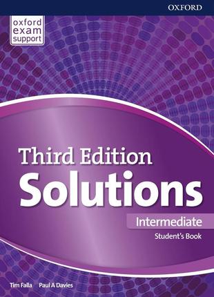 Solutions intermediate student's book (книга)