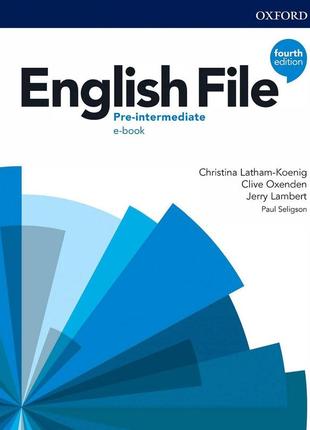 English file pre-intermediate student's book (книга) 4-ed