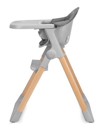 Дитячій стільчик для годування momi kala grey | стілець для годування дитини2 фото