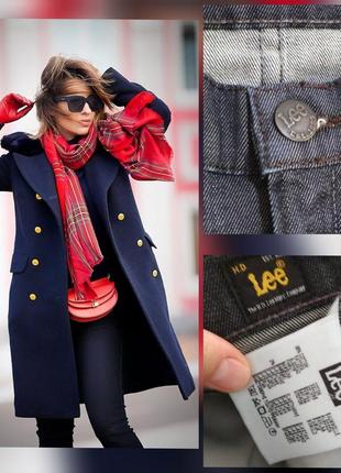 Фірмові базові темно сині джинси по фігурці котон супер якість!!! оригінал lee