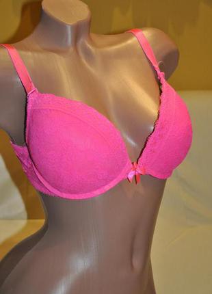 Мереживний Бюстгальтер,подвійний пуш-ап,модний колір, 80с