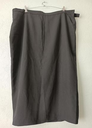 Чорна спідниця батал