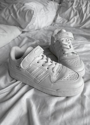 Женские adidas forum white new4 фото