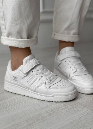 Женские adidas forum white new3 фото