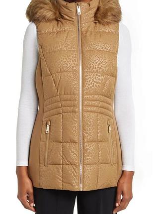 Жіноча жилетка michael kors з капюшоном