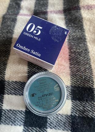 Тіні clarins 05  green mile ombre satin . тіні для повік.