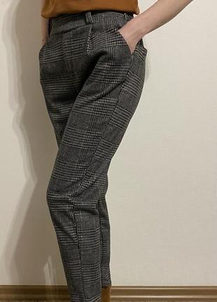 Брюки в клеточку