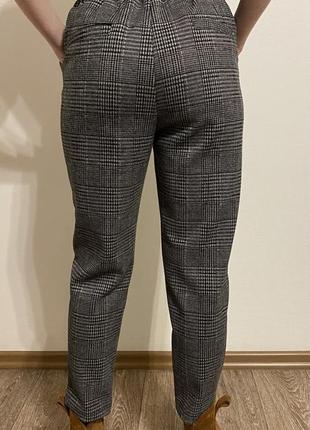 Брюки в клеточку