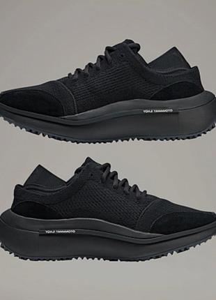 Кросівки adidas y-3 qisan knit black ig2964