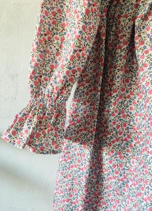 Сукня у дрібні квіточки3 фото