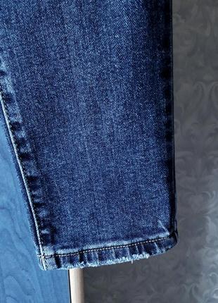 Модные укороченные стрейчевые джинсы, унисекс, 42?-44-46?, хлопок, эластан, original core10 фото
