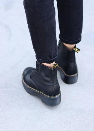 Женские ботинки dr. martens sinclair black zip4 фото