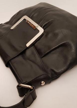 Бесподобная кожаная сумка crossbody английского бренда jasper conran3 фото