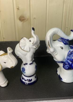 Слоник, статуетка, фарфор, порцеляна