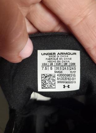 Кроссовки, кросівки under armour р. us7,5 та us10. нові8 фото