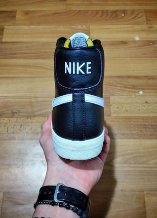 Nike blazer mid 77 vintage black3 фото