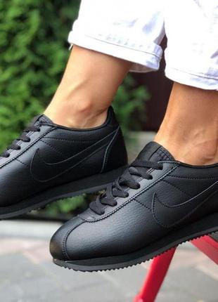 Р.36 кросівки nike cortez (чорні)