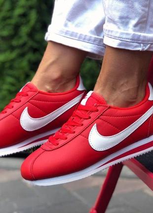 Р.36, 37,38 кросівки nike cortez (червоні)