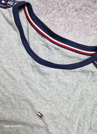 Tommy hilfiger men’s t shirt logo tape4 фото