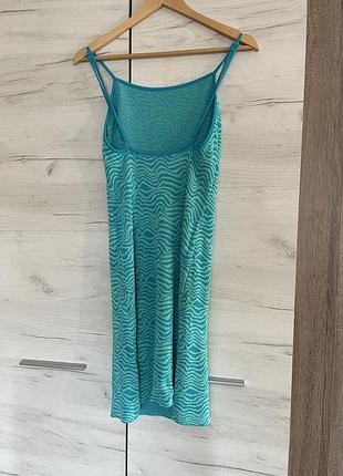 Сукня плаття блакитна zara9 фото