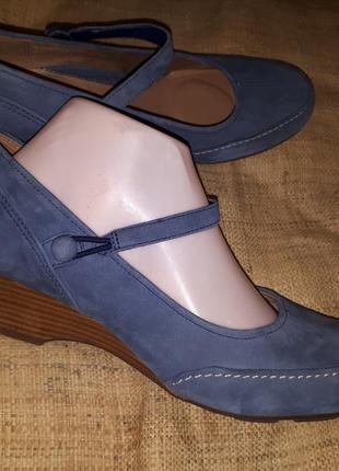 Кожа туфли clarks туфли