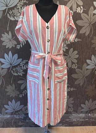 Стильне плаття nutmeg лляну