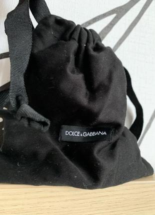 Чёрный брендовый маленький пыльник оригинал dolce&gabbana