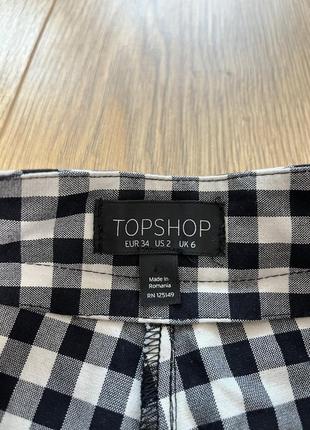 Хлопковые брюки topshop4 фото