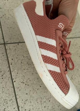 Кросівки adidas originals superstar 80s primeknit4 фото